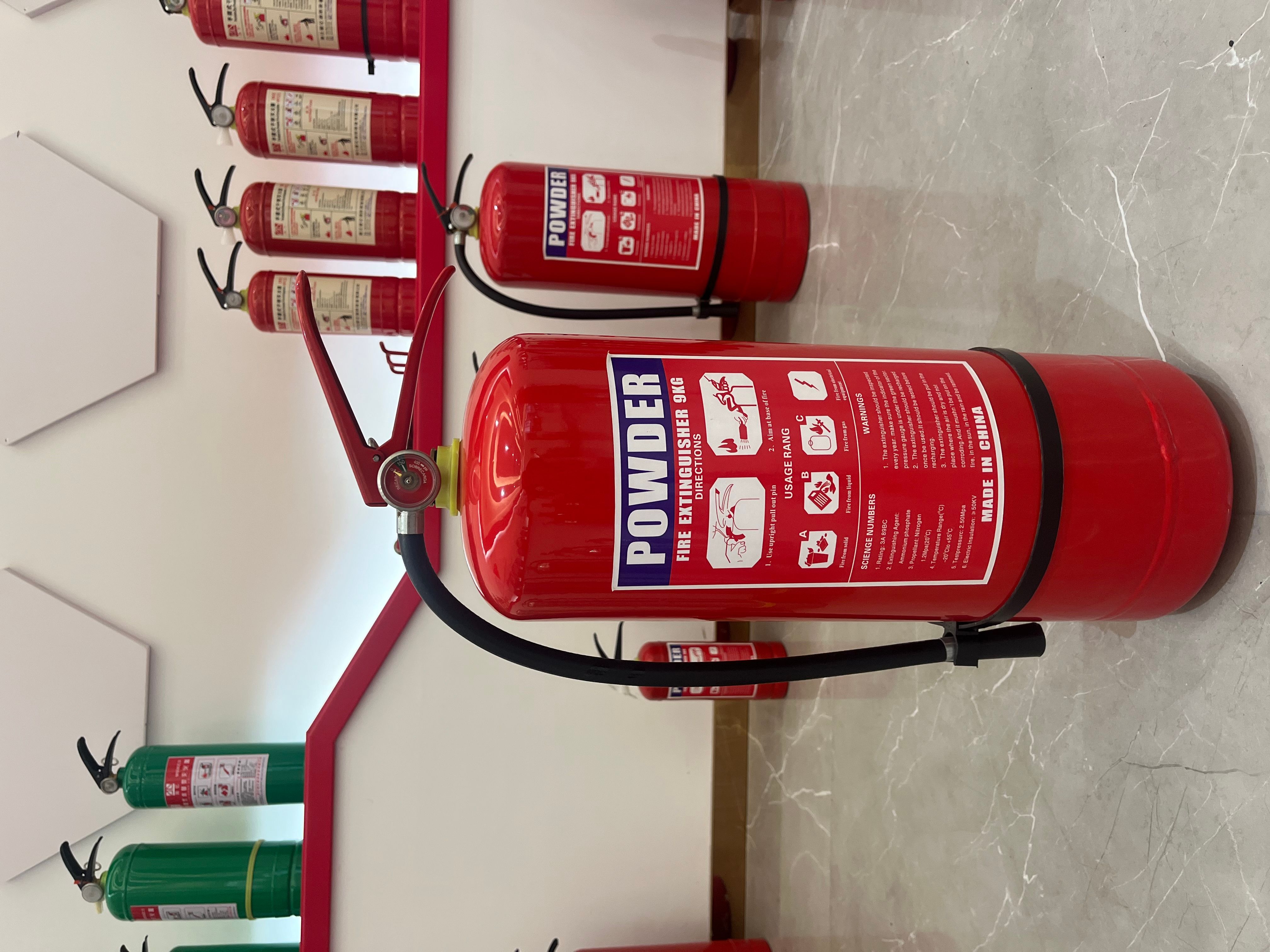 9kg powder fire extinguisher