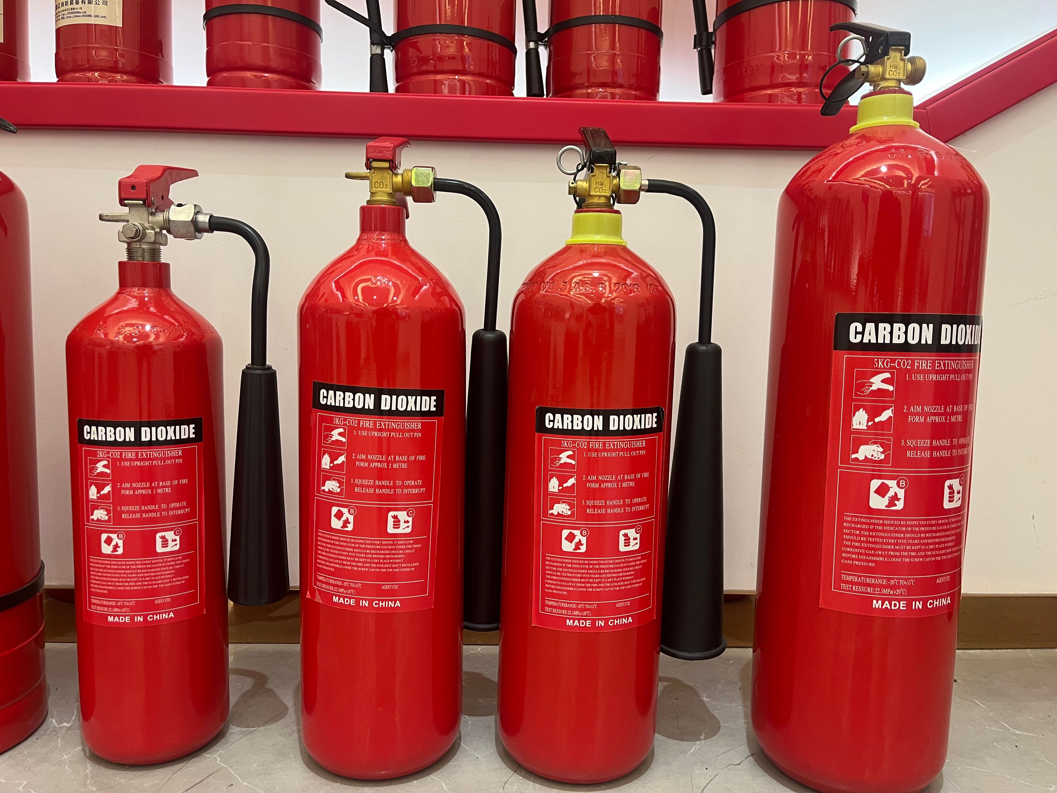 CO2 fire extinguisher